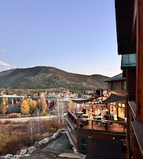 View from
The balcony