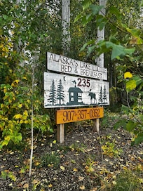 Backyard/ sign
