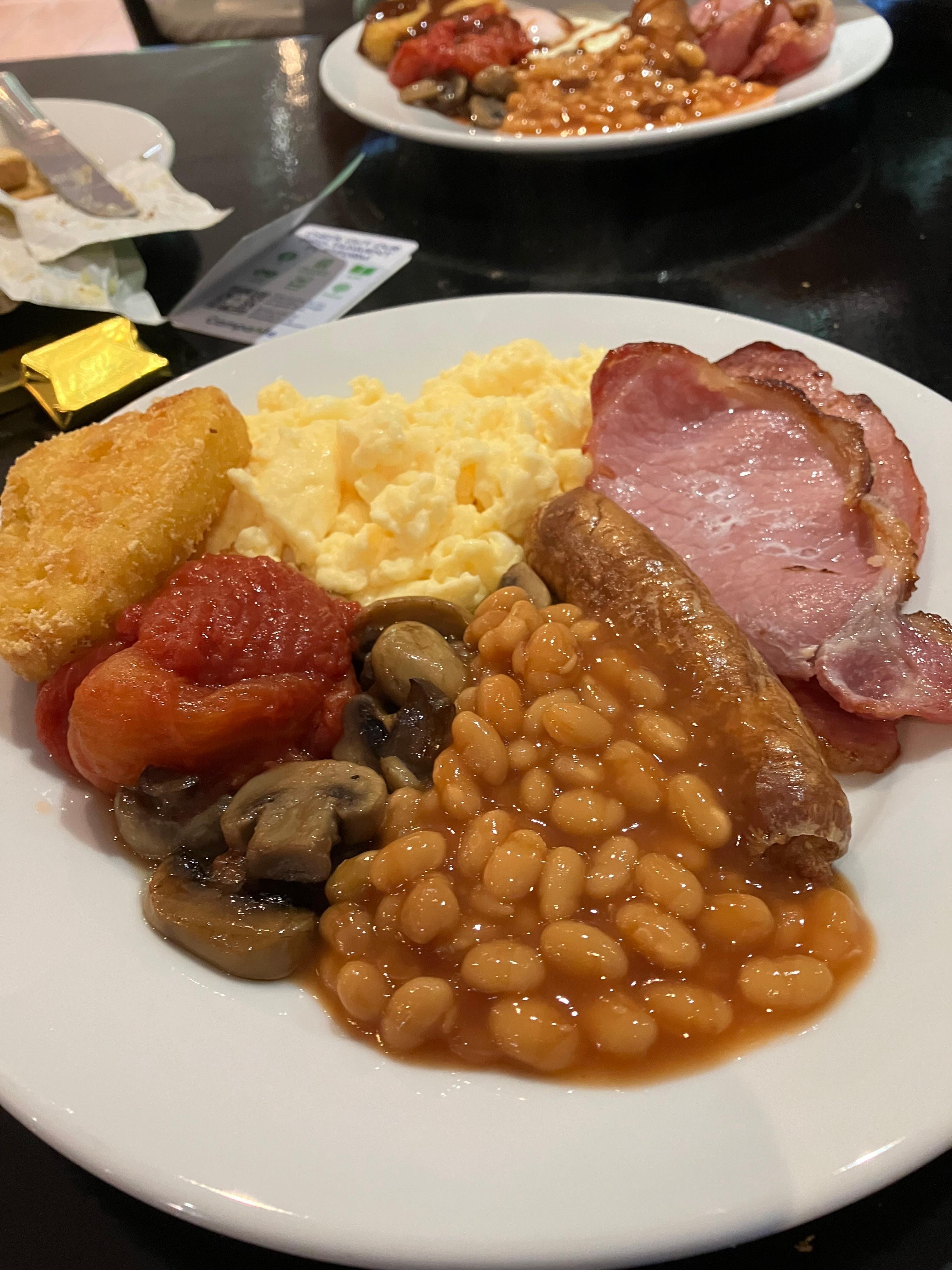 Fabulous freshly cooked breakfast