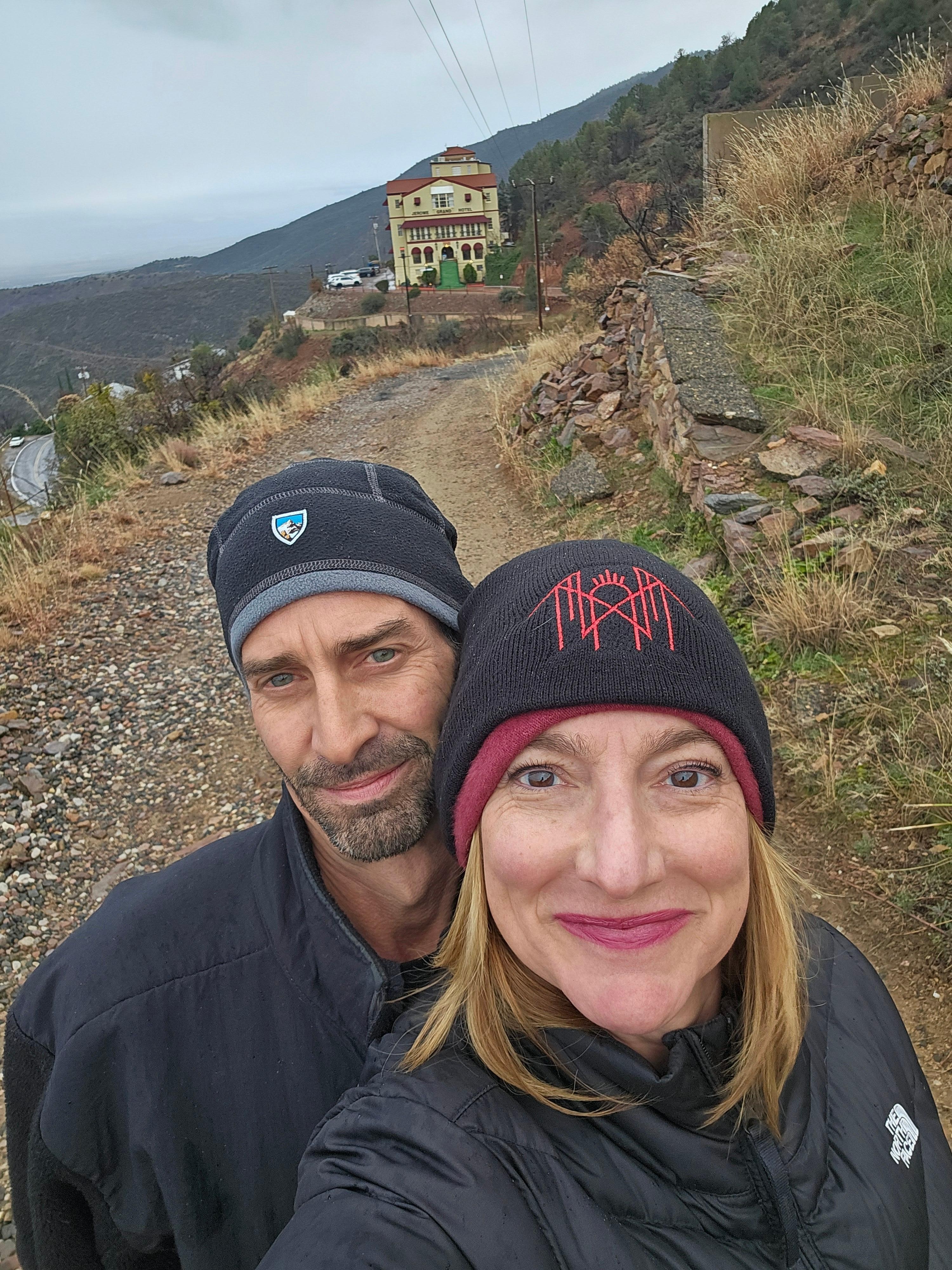 Ready to walk to the G Hotel!