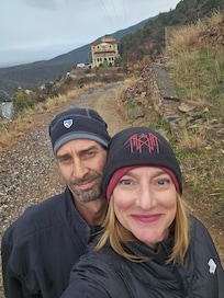 Ready to walk to the G Hotel!