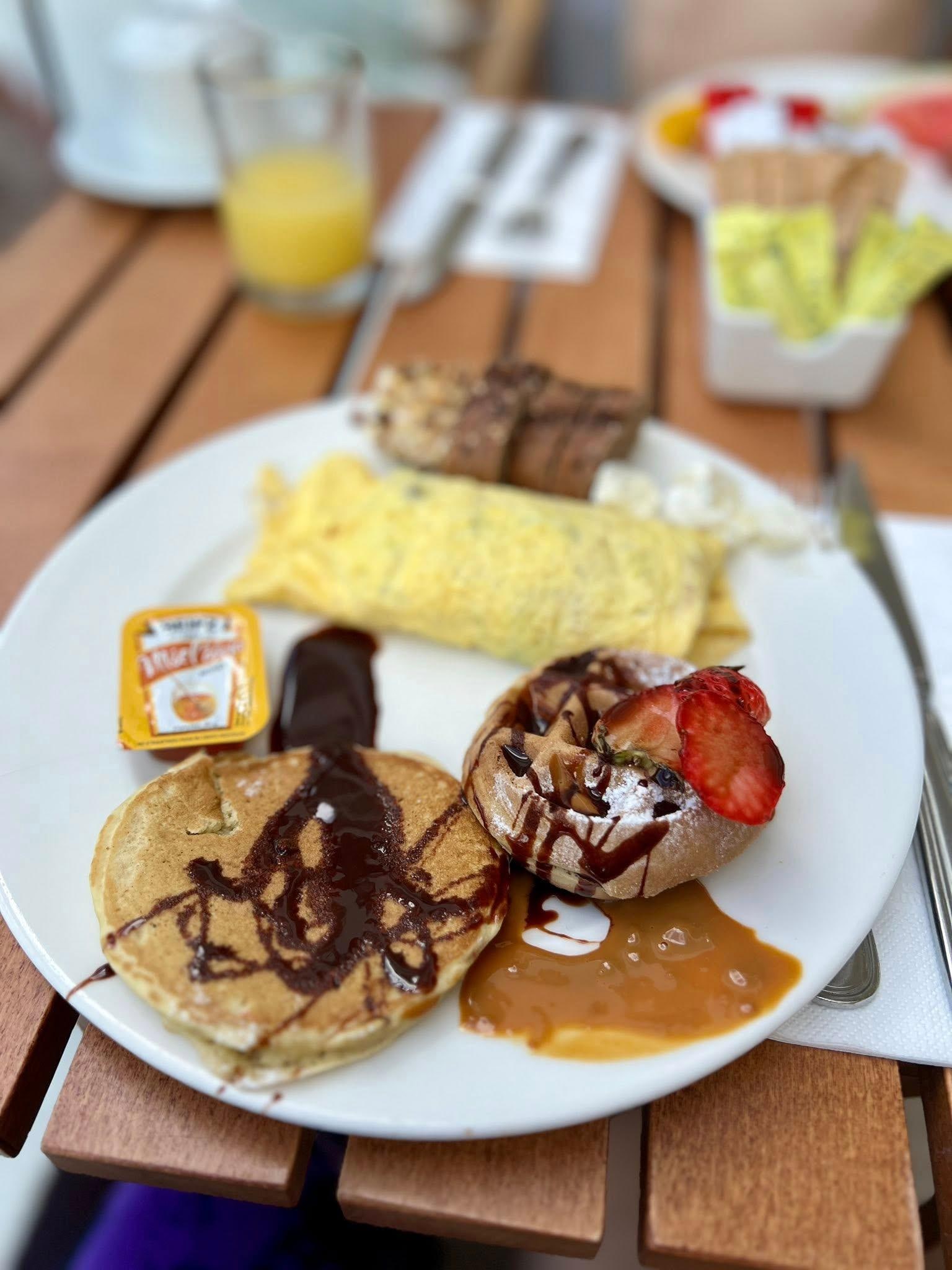 Breakfast was my favorite!