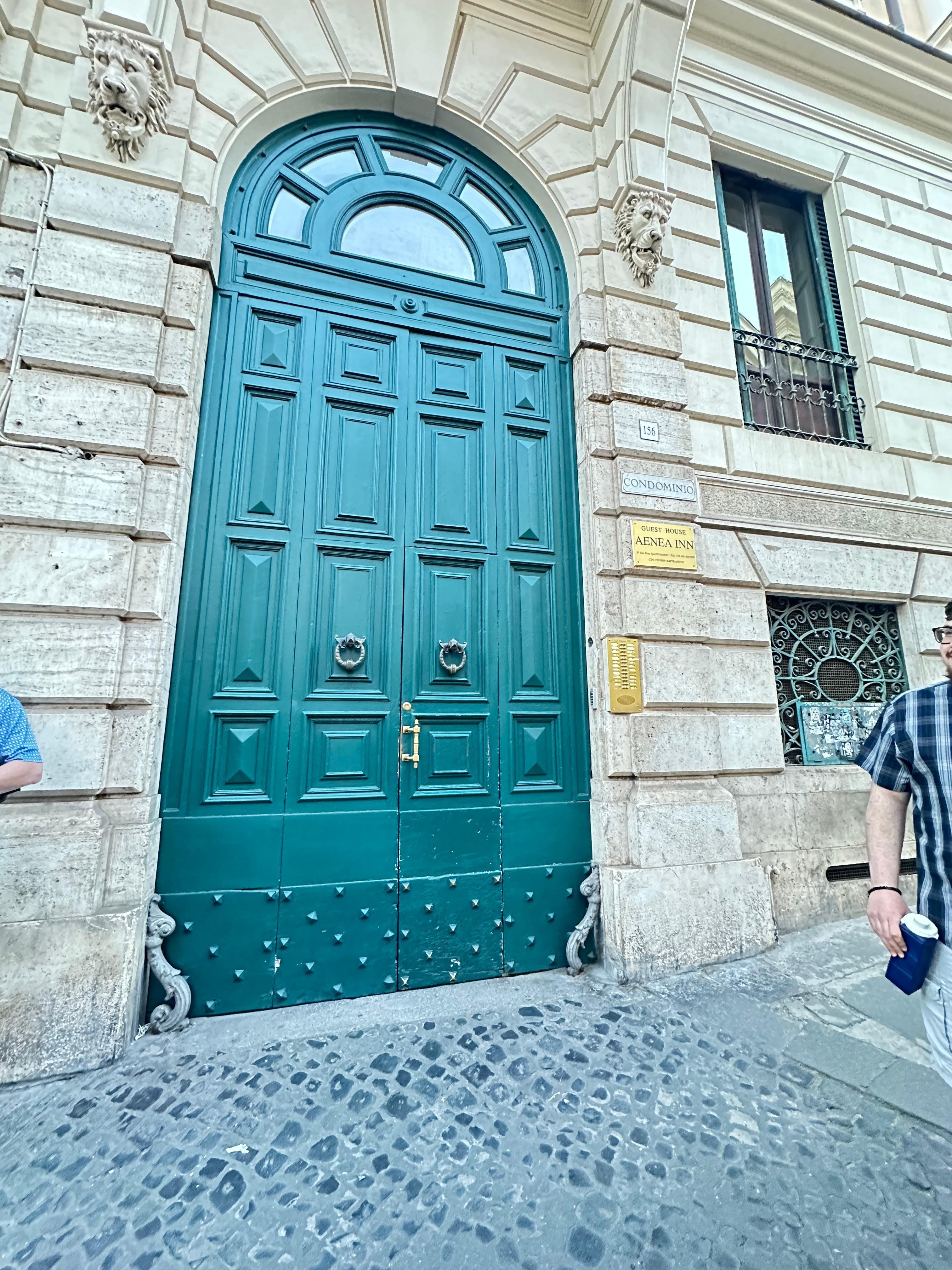 Door to access inside. 