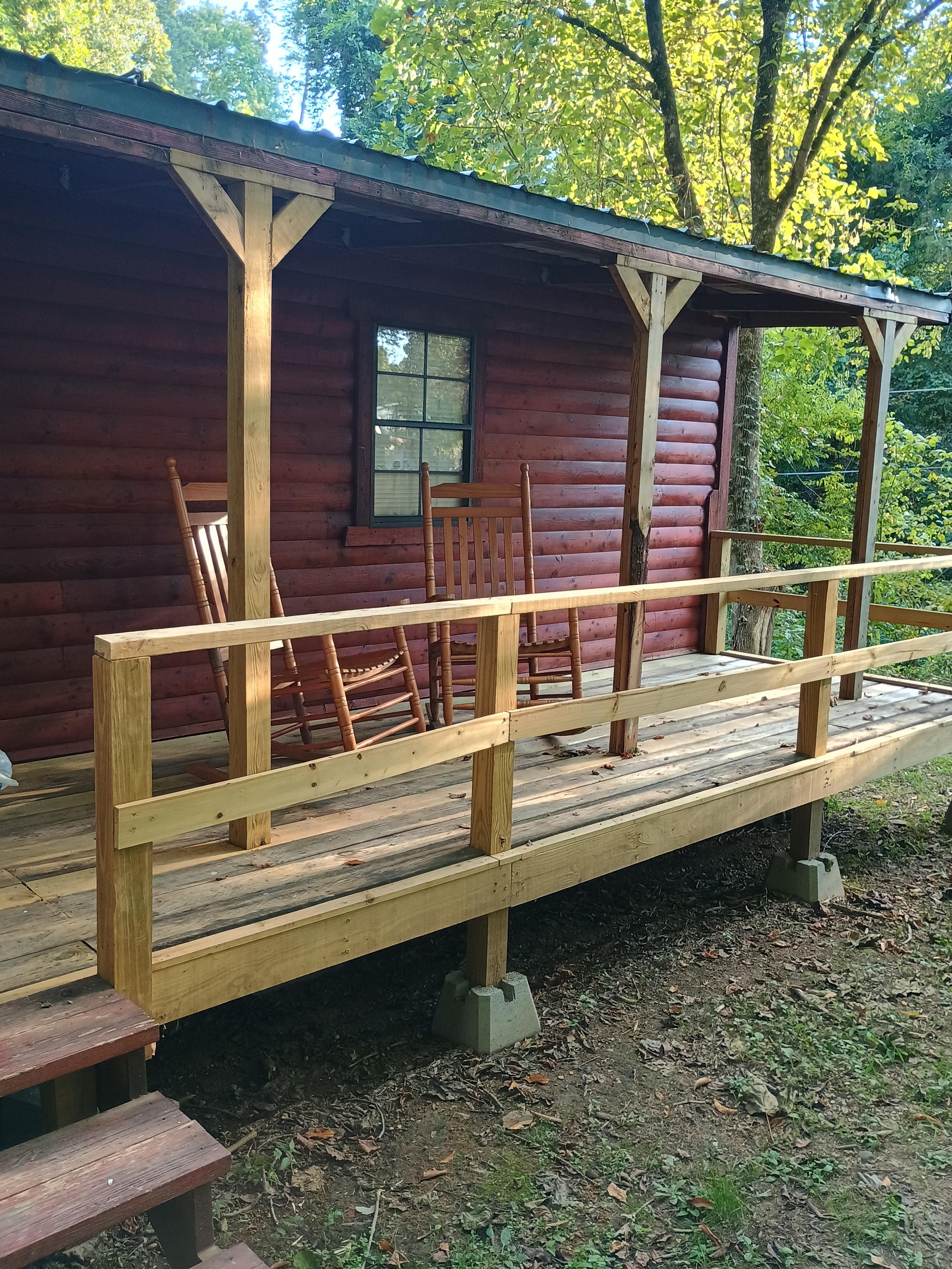 Rocking chairs very comfy