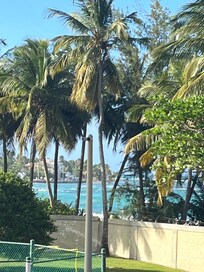 View from the condo balcony