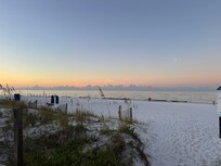 Morning beach… days is full of people and chairs and umbrellas
