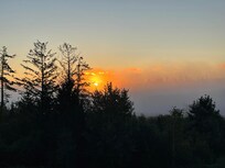 Sunrise over the river