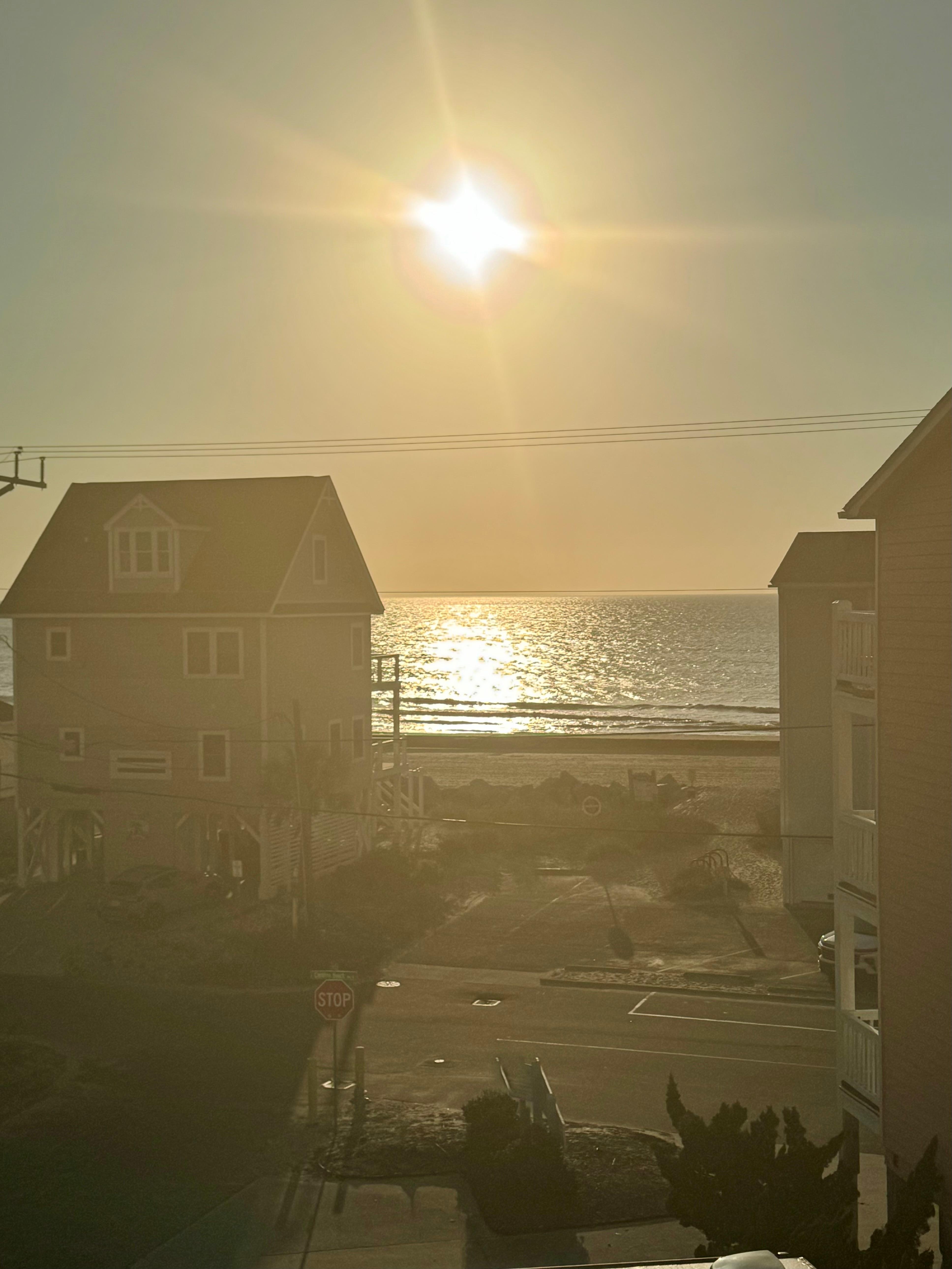 Early morning view from our condo.