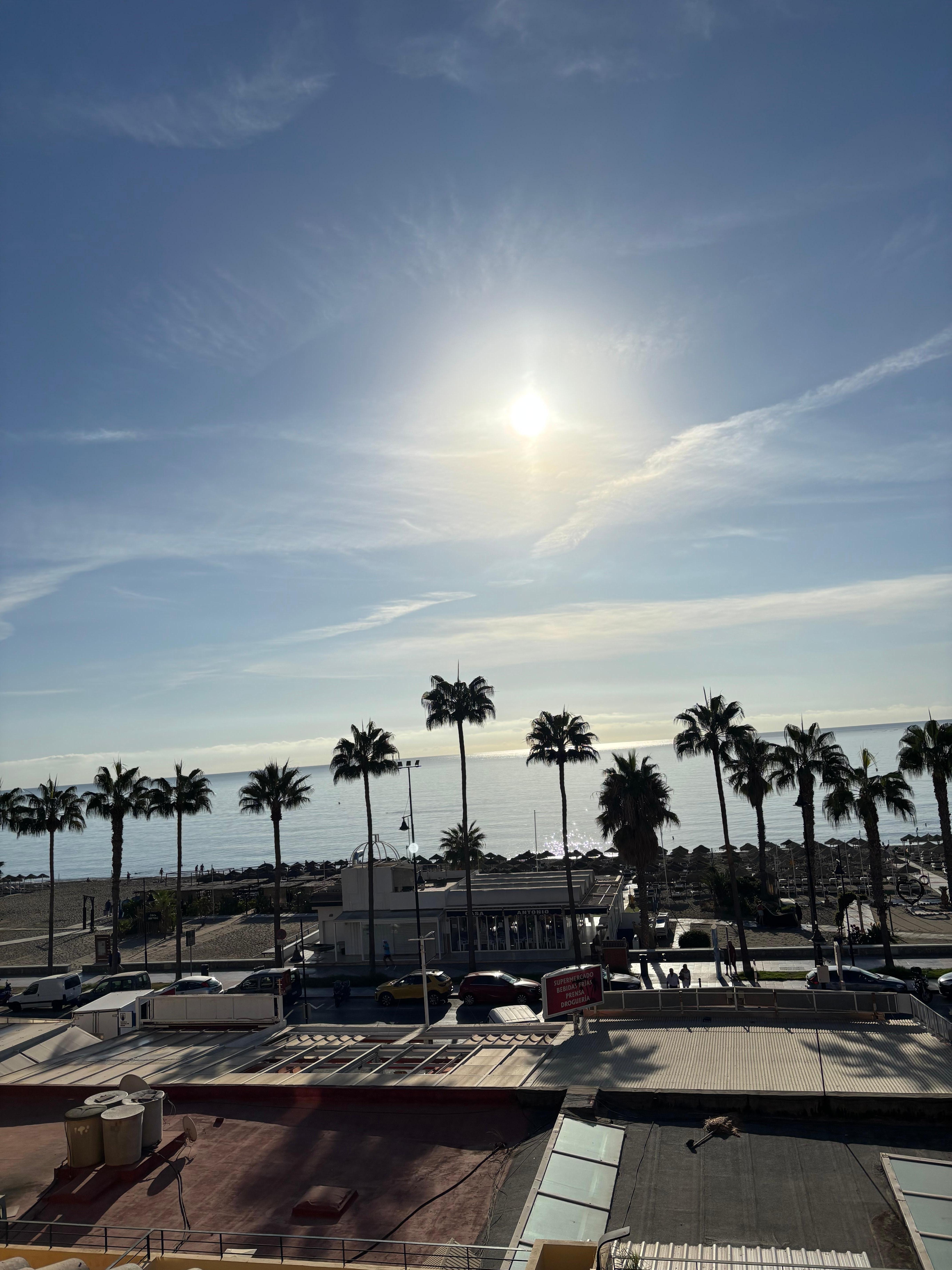 View from the sun terrace 🥰