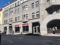 Front of building