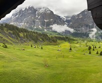 View from bedroom window