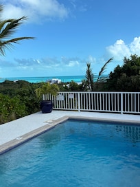 View from the pool
