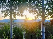 Sunrise from front patio.