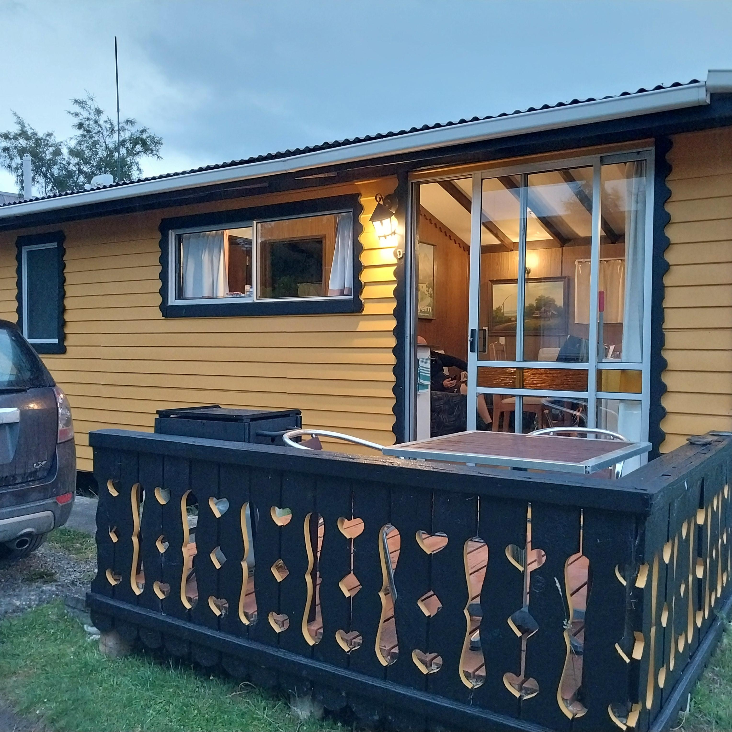 Our motel unit - they're all different styles / colours