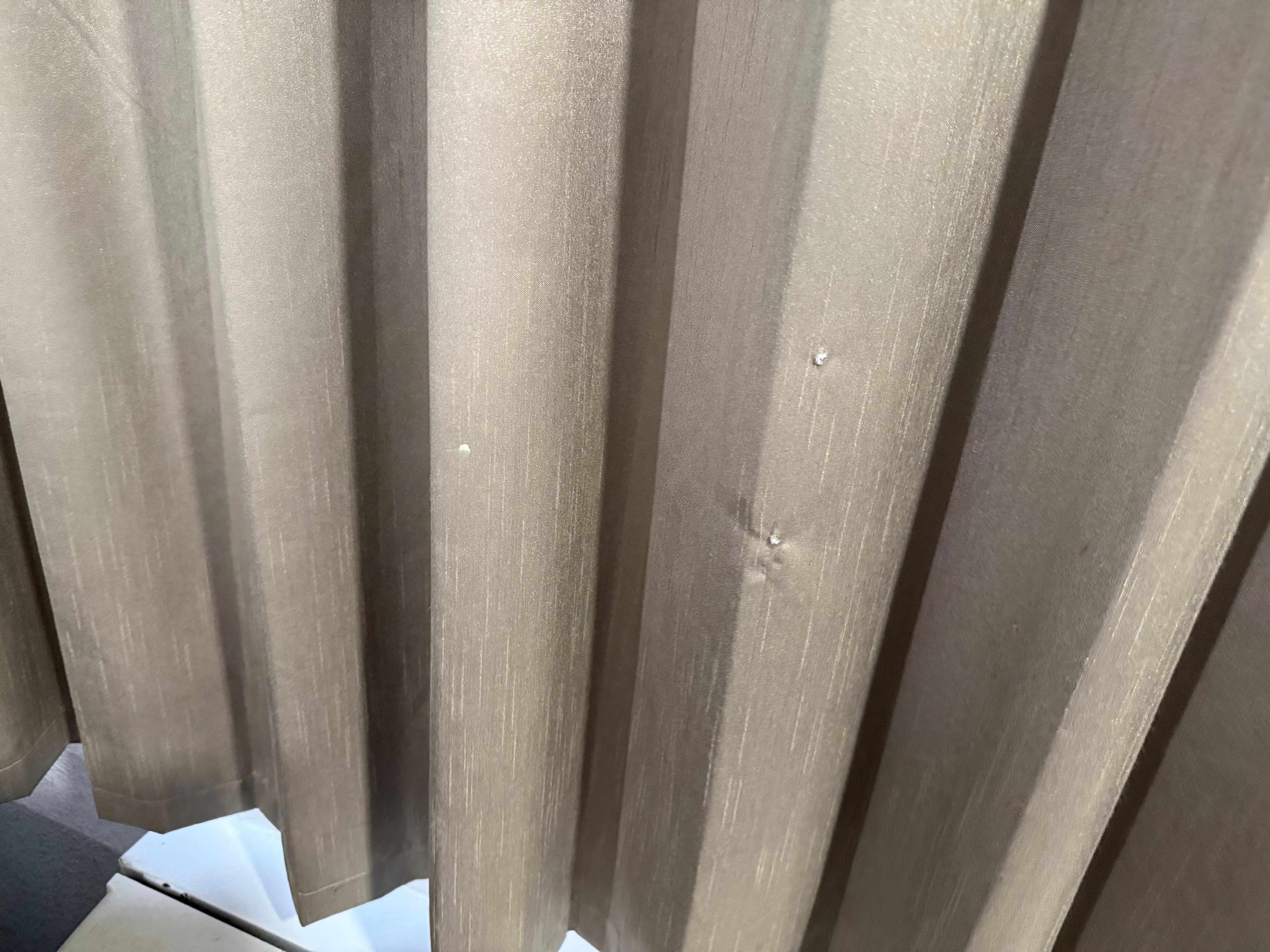 Holes in the curtain 