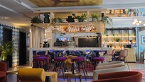 Lobby and bar area