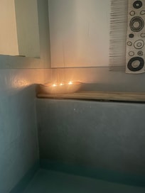 In room, Miracle Spring soaking tub