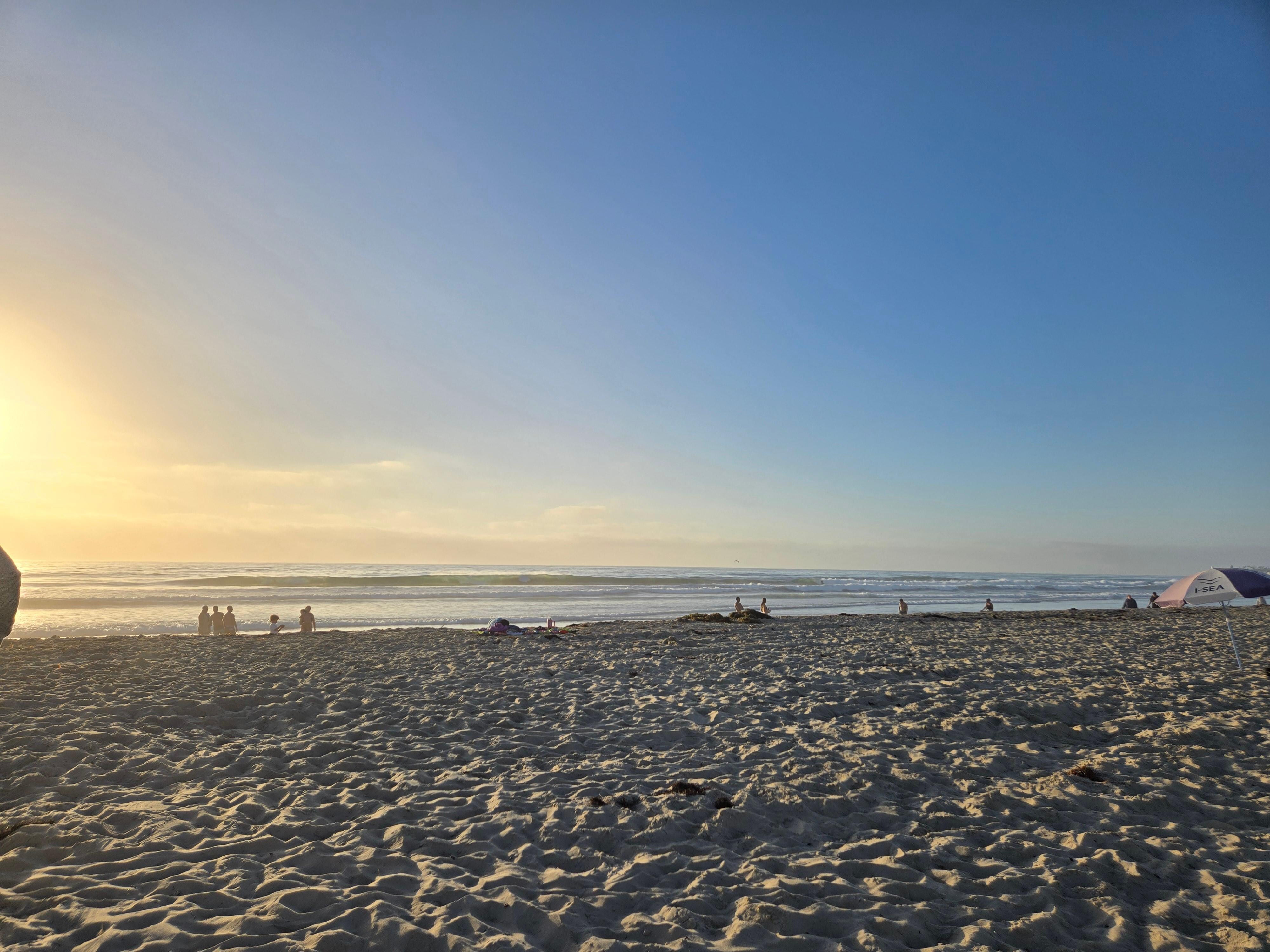 Just steps outside the door 