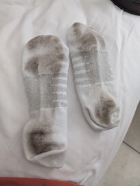 After walking around the unit for 30 minutes.