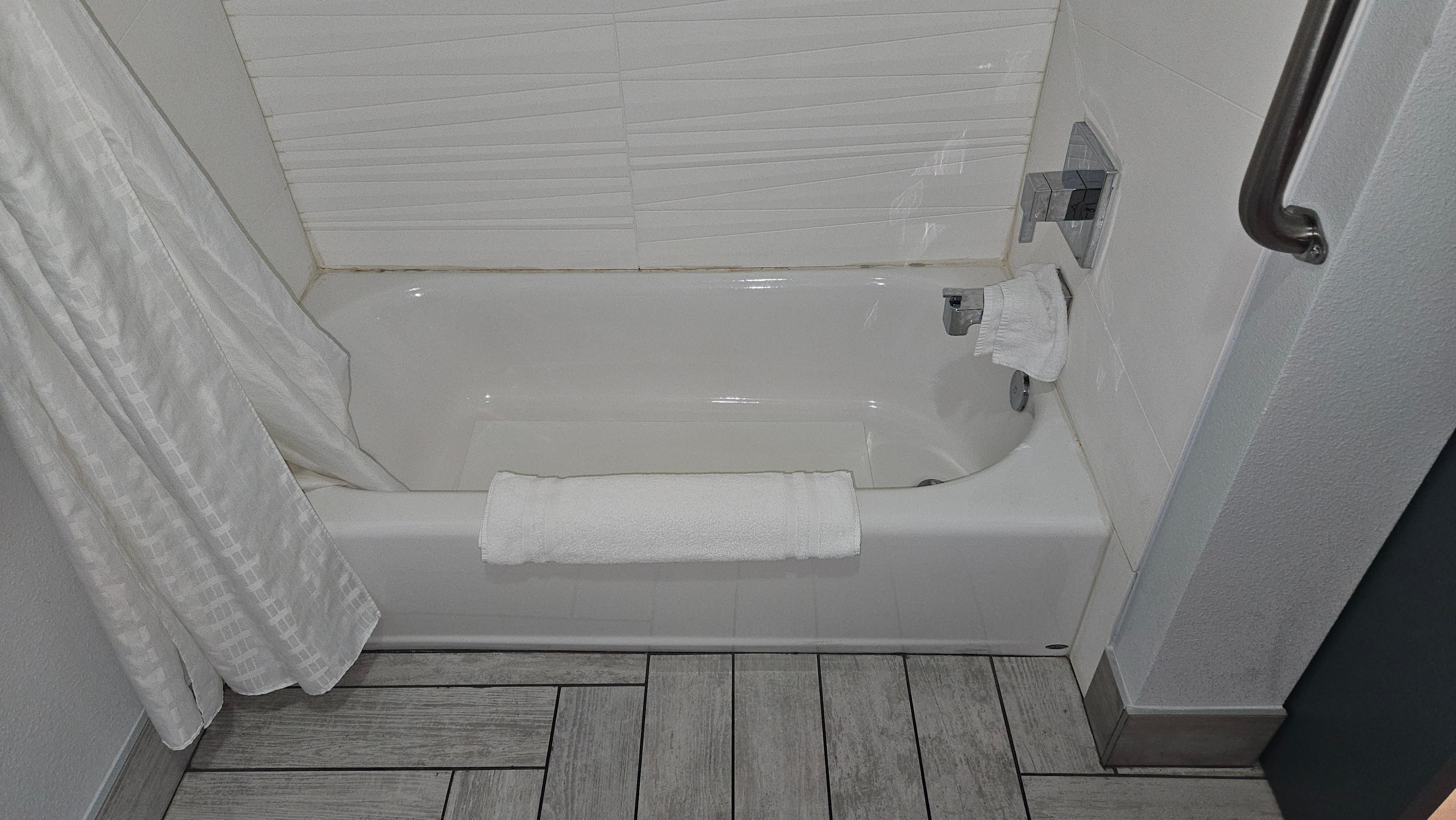 "Rebath" around old, small tub