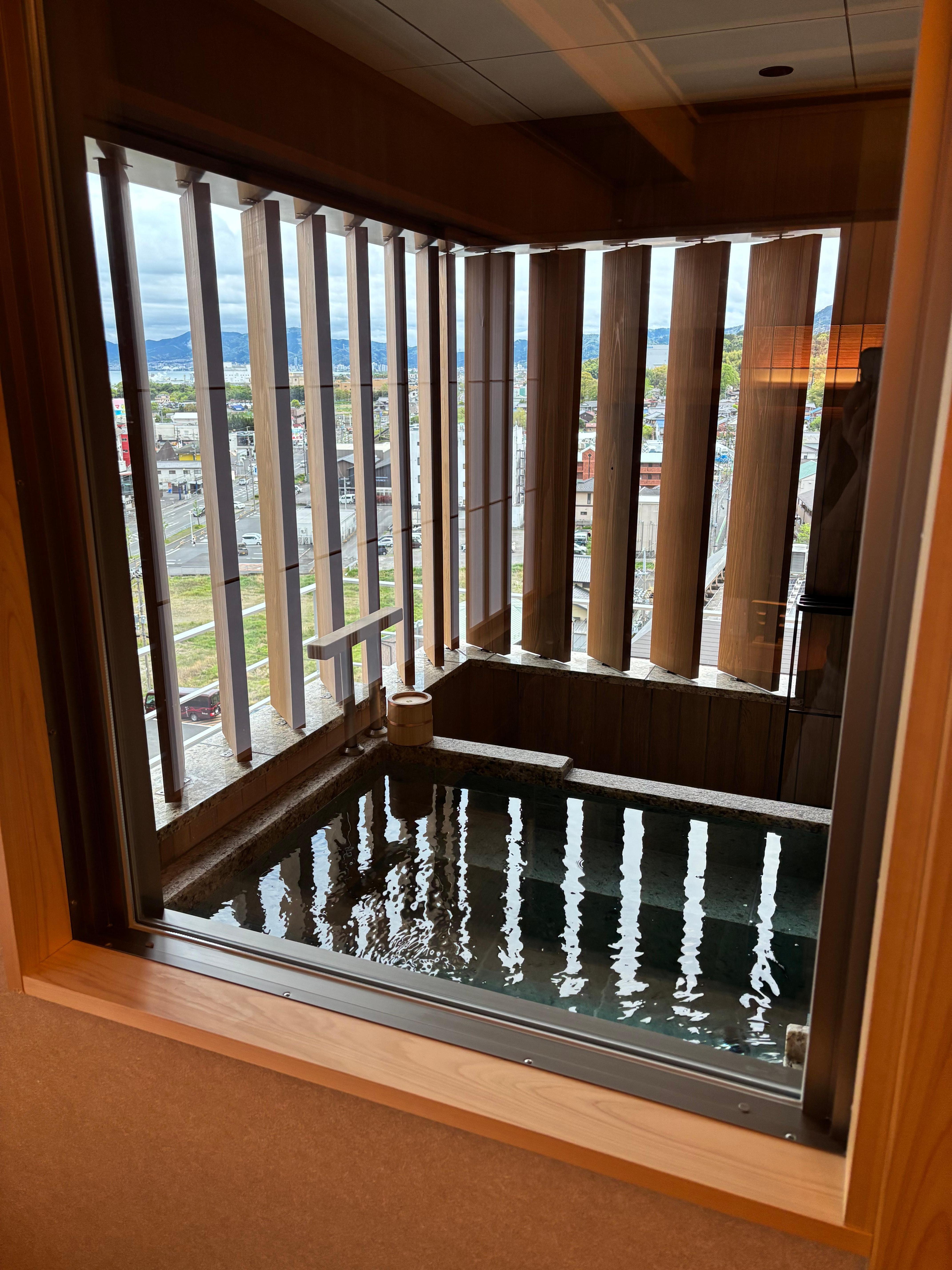 Private onsen 
