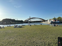 Nice place to relax and swim in canal