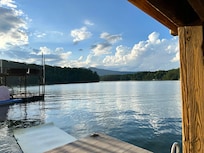 View from the dock