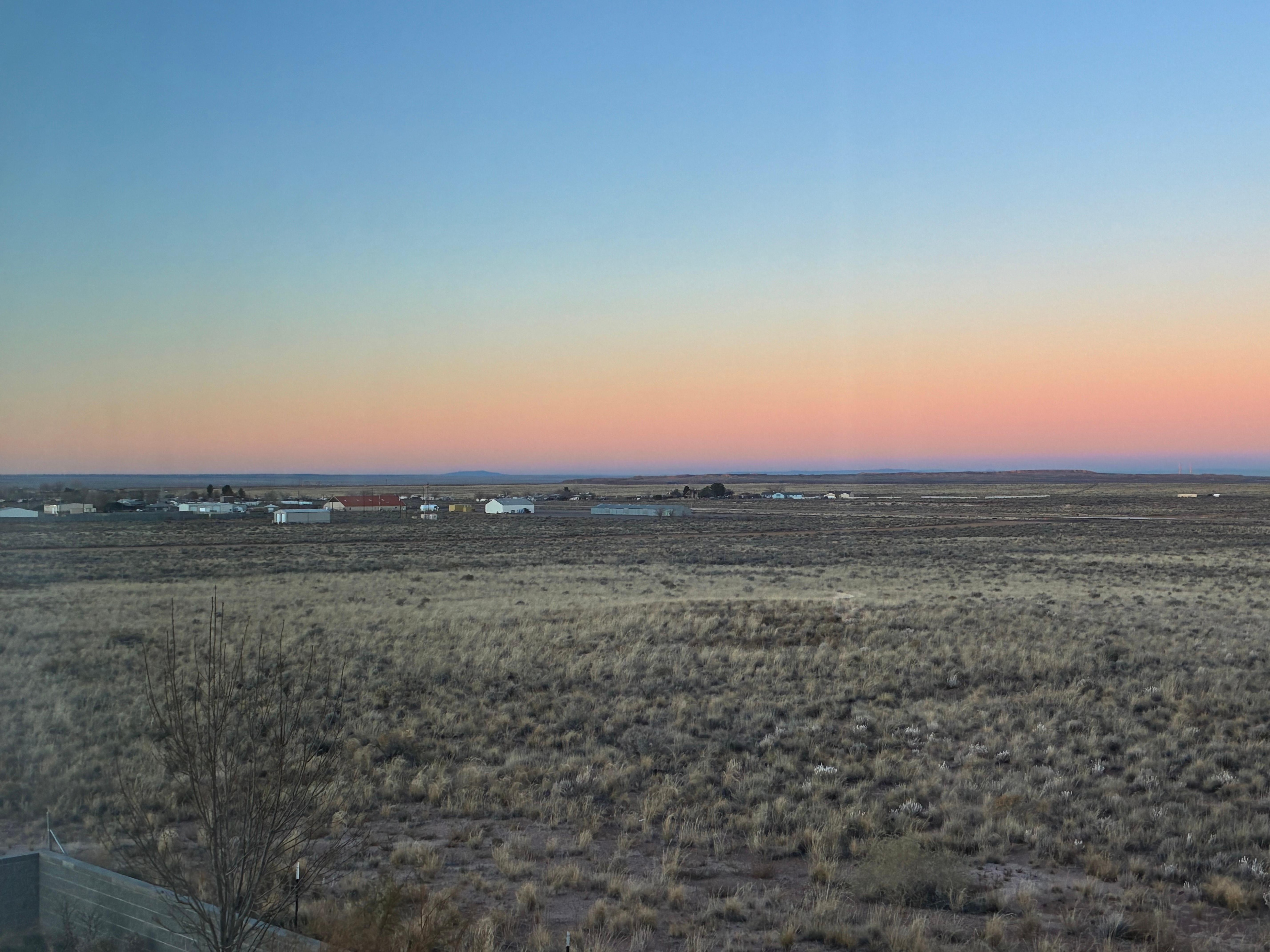 Morning sunrise from the room