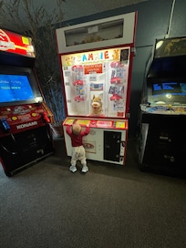 Arcade is kid safe, fun area for all ages.