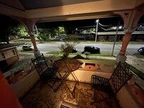 Quiet, private upstairs patio