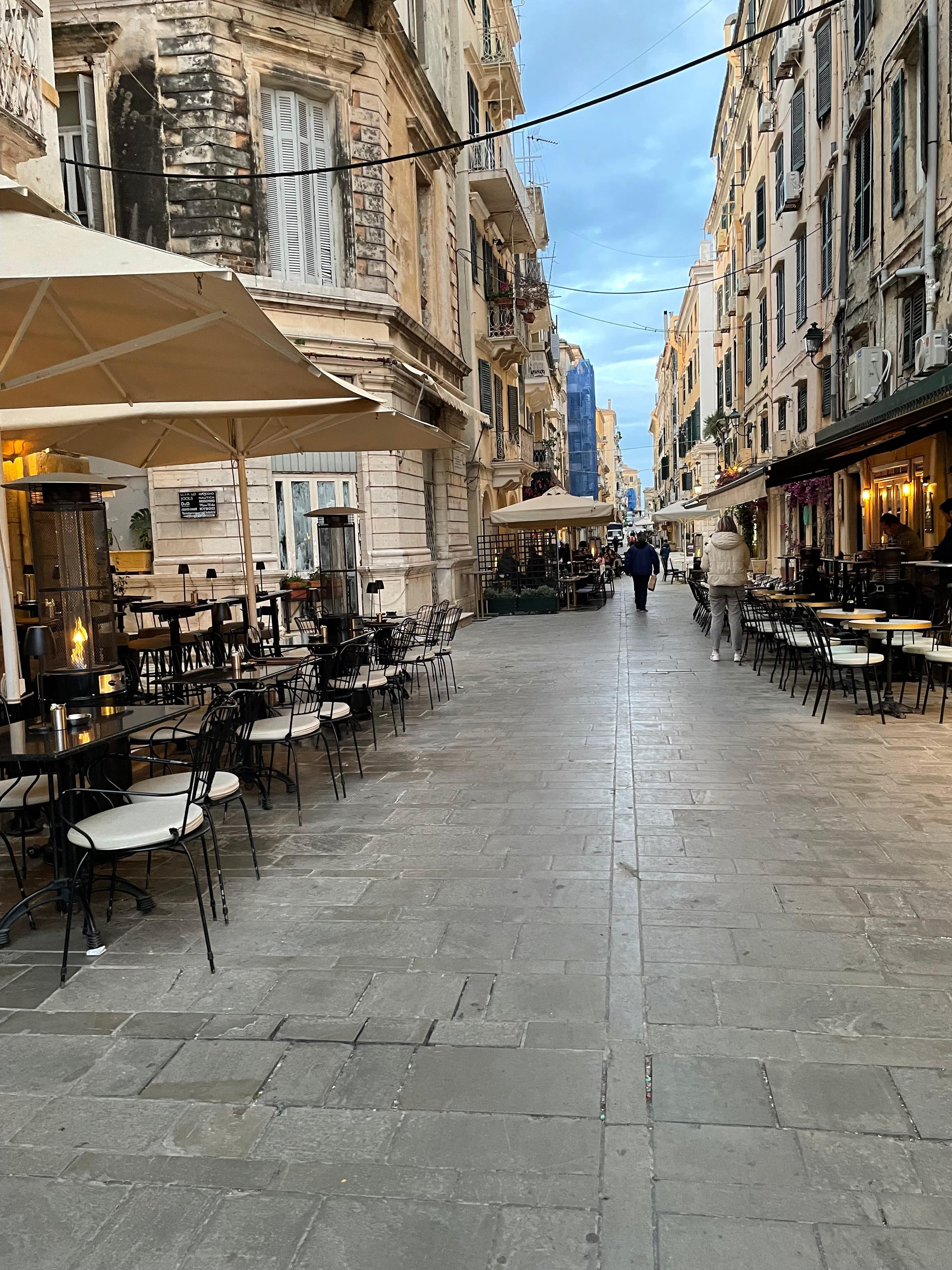 Down the road. 5 min walk. 