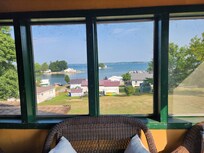 View from the screened in porch