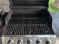 doesn't look to bad but grill covers are missing.