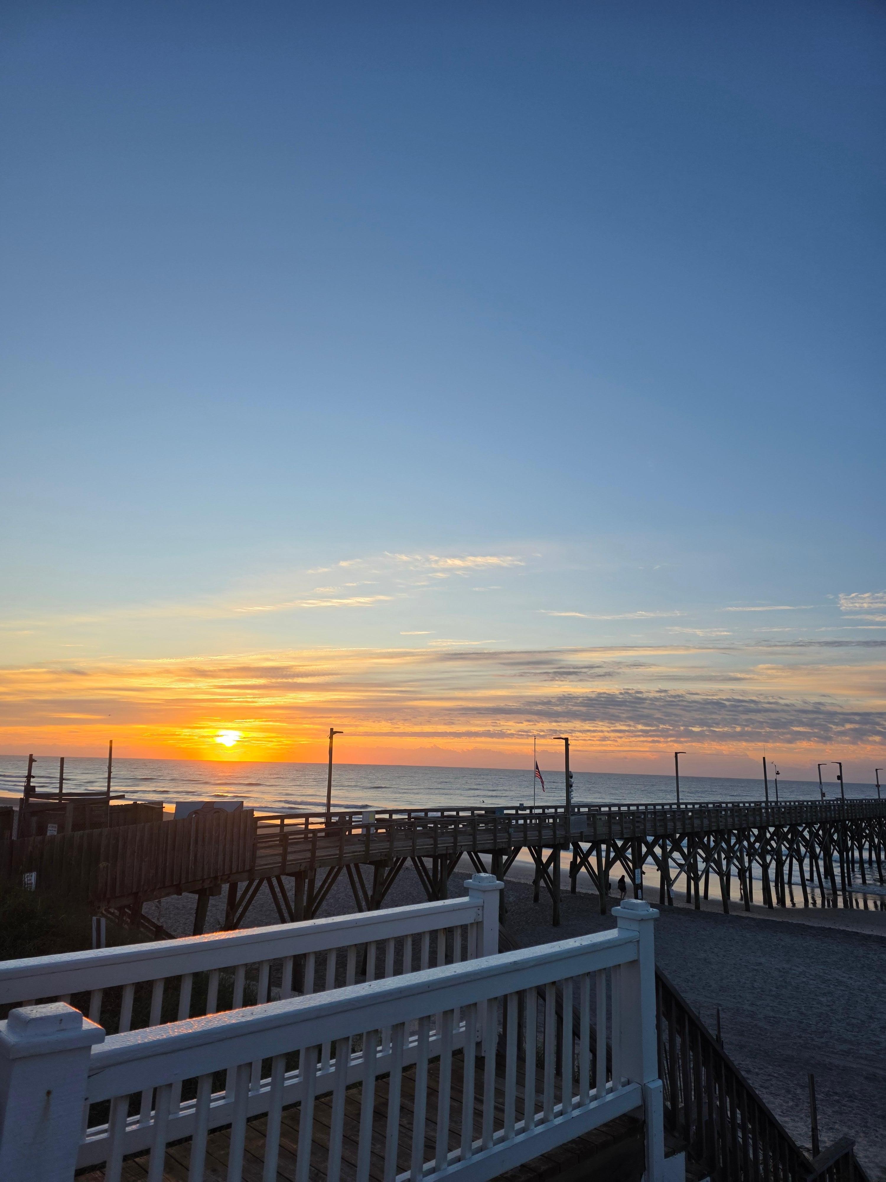 View from the back deck