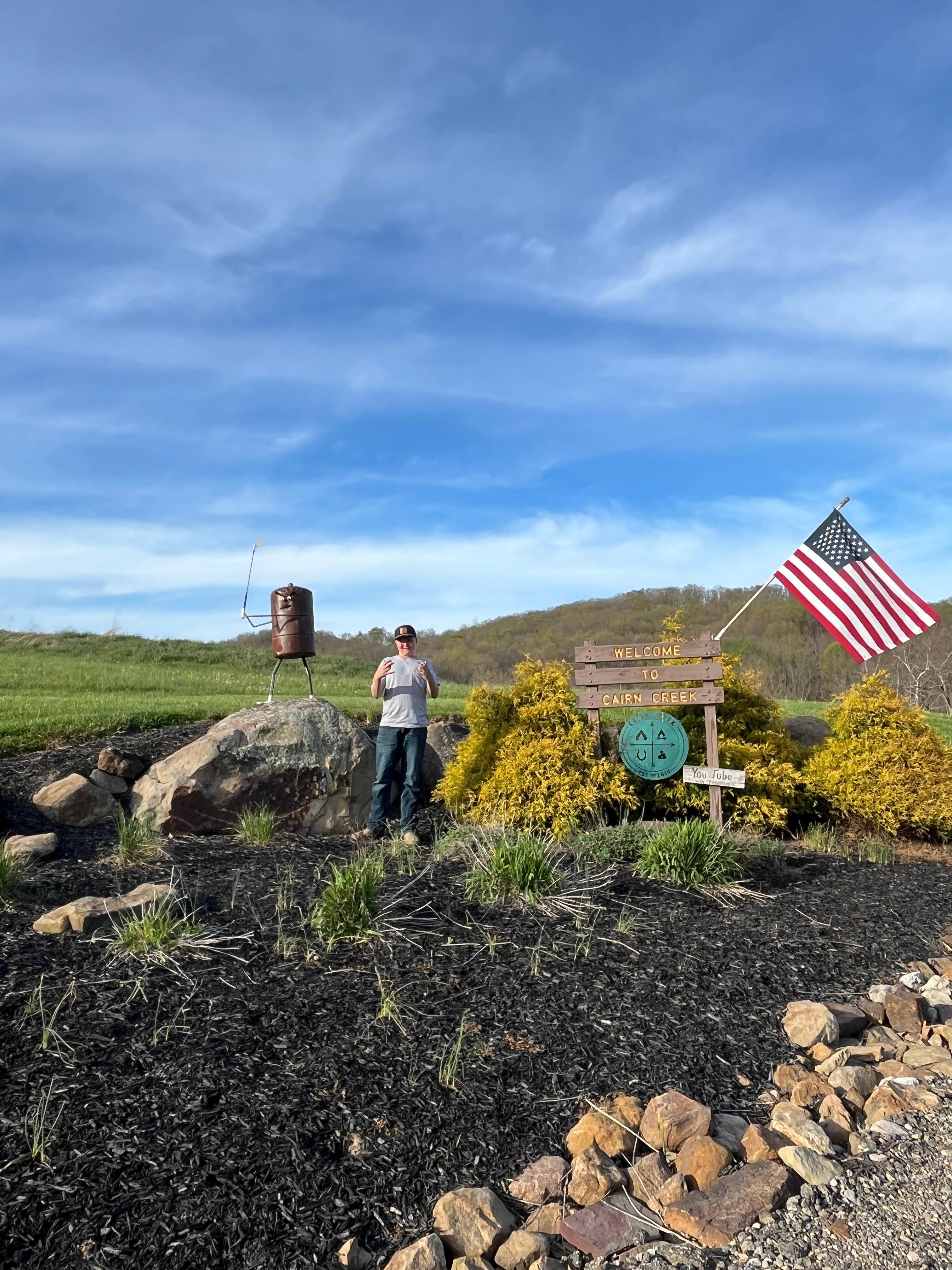 The entrance to Cairn Creek