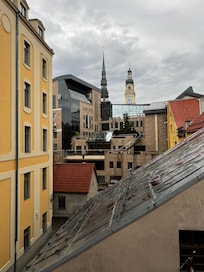 Utsikt från rummet.