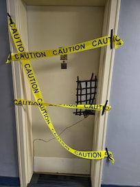 This was door across from our room