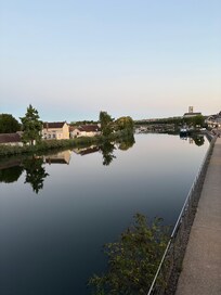 The river is lovely