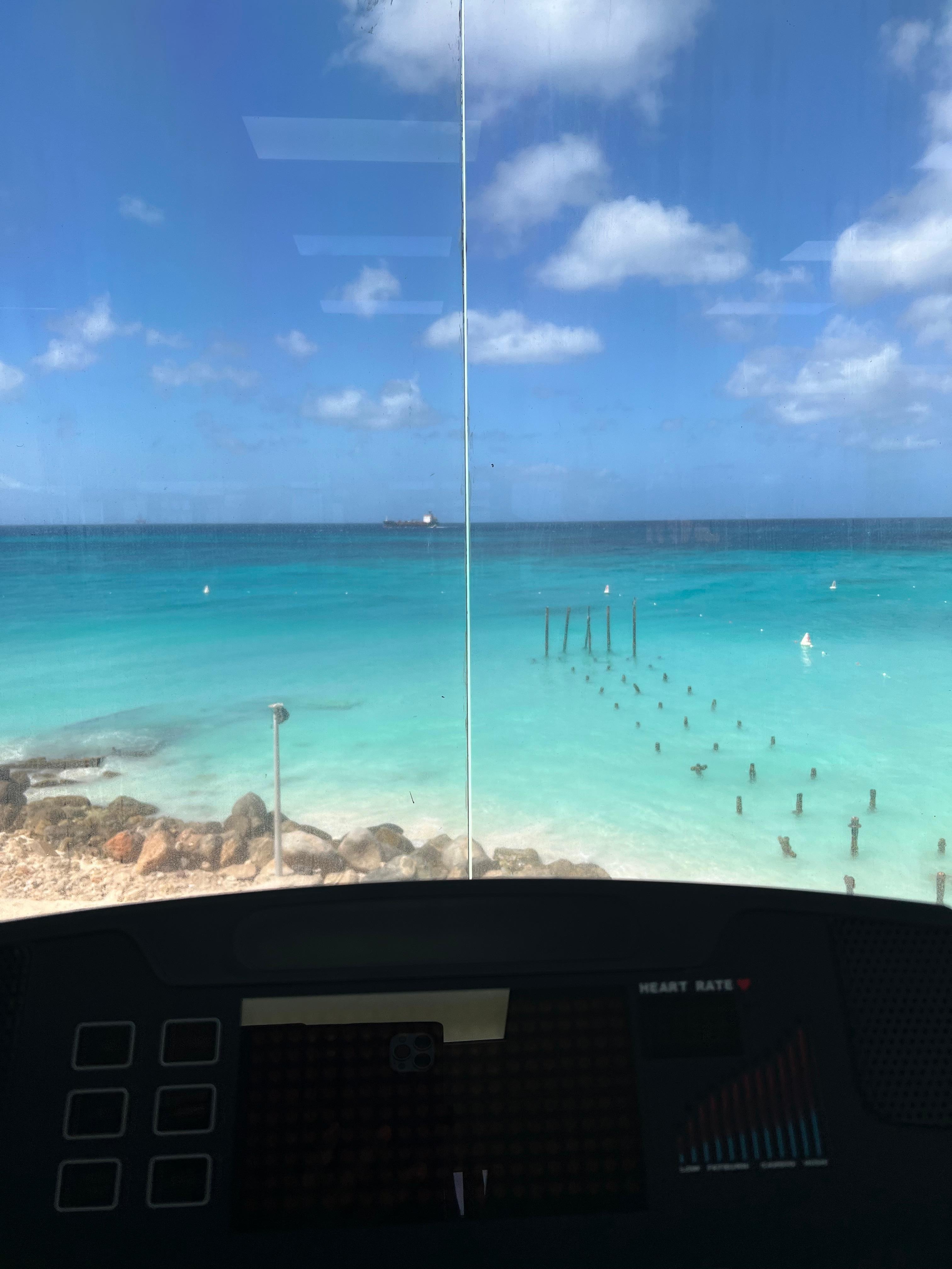 Beach area on grounds