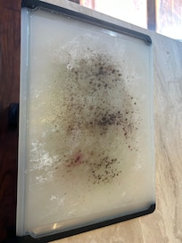 Cutting board in the drawer