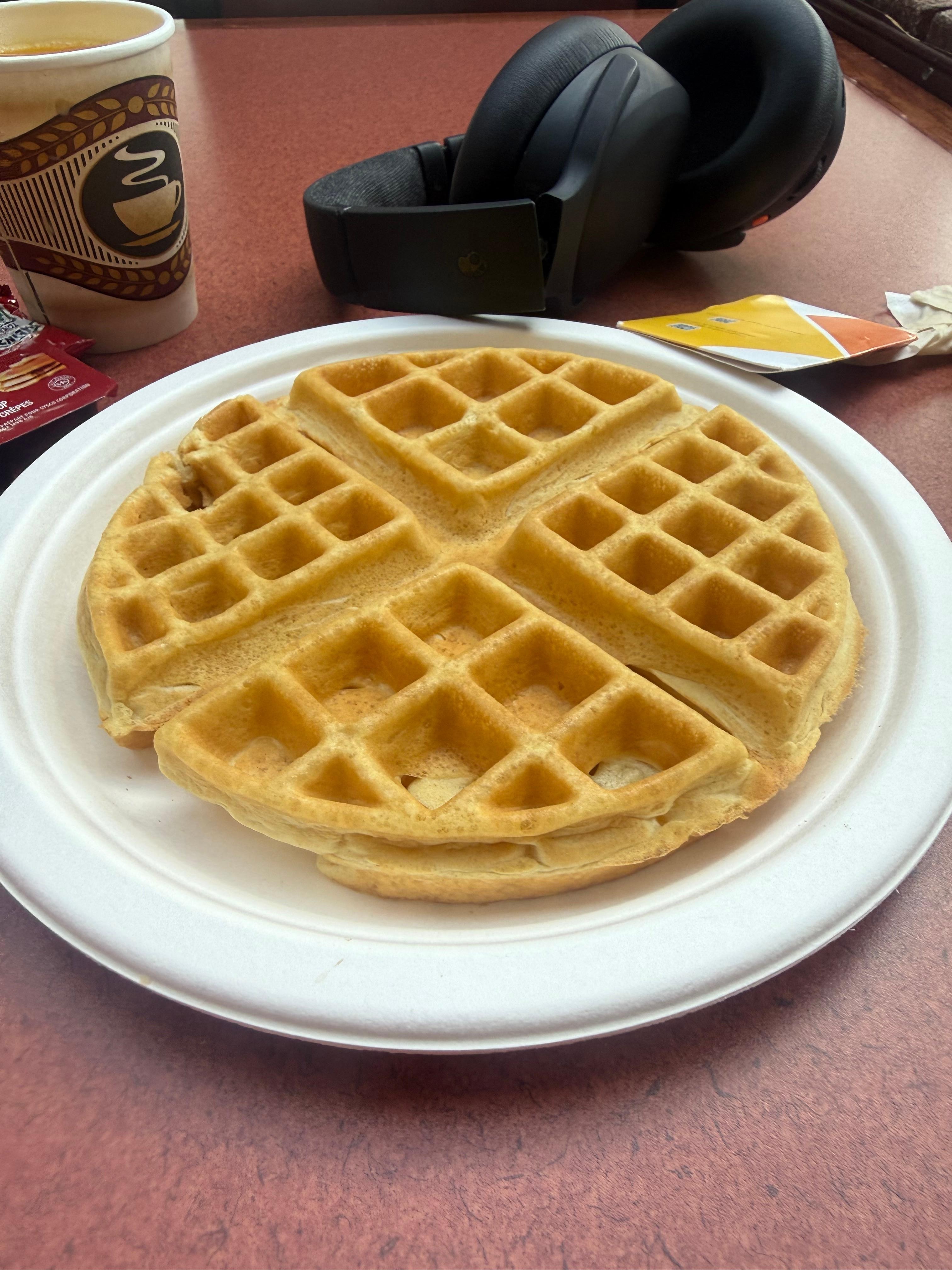 Loved that you can make your own waffle 