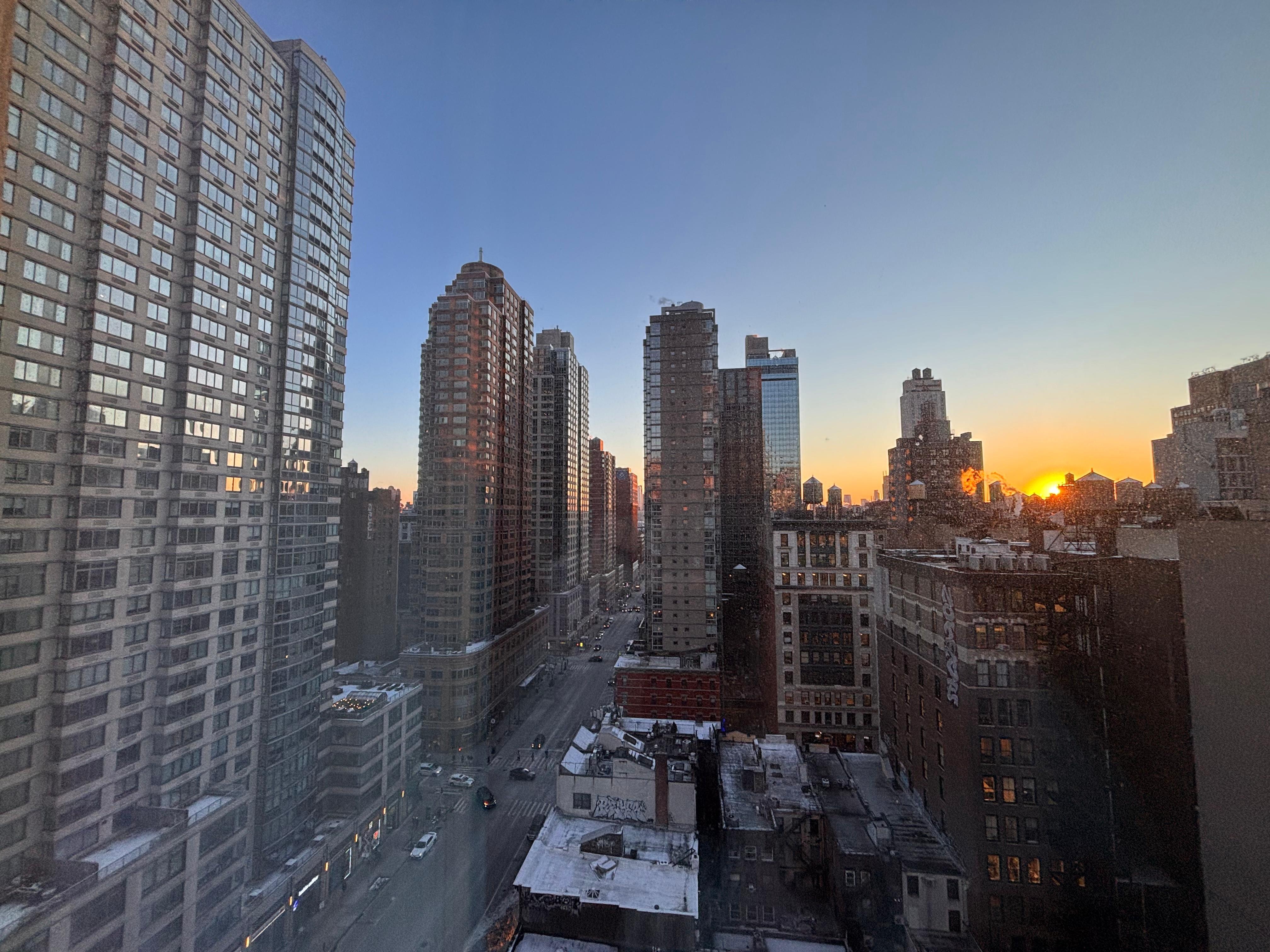 View from 19th floor bedroom 