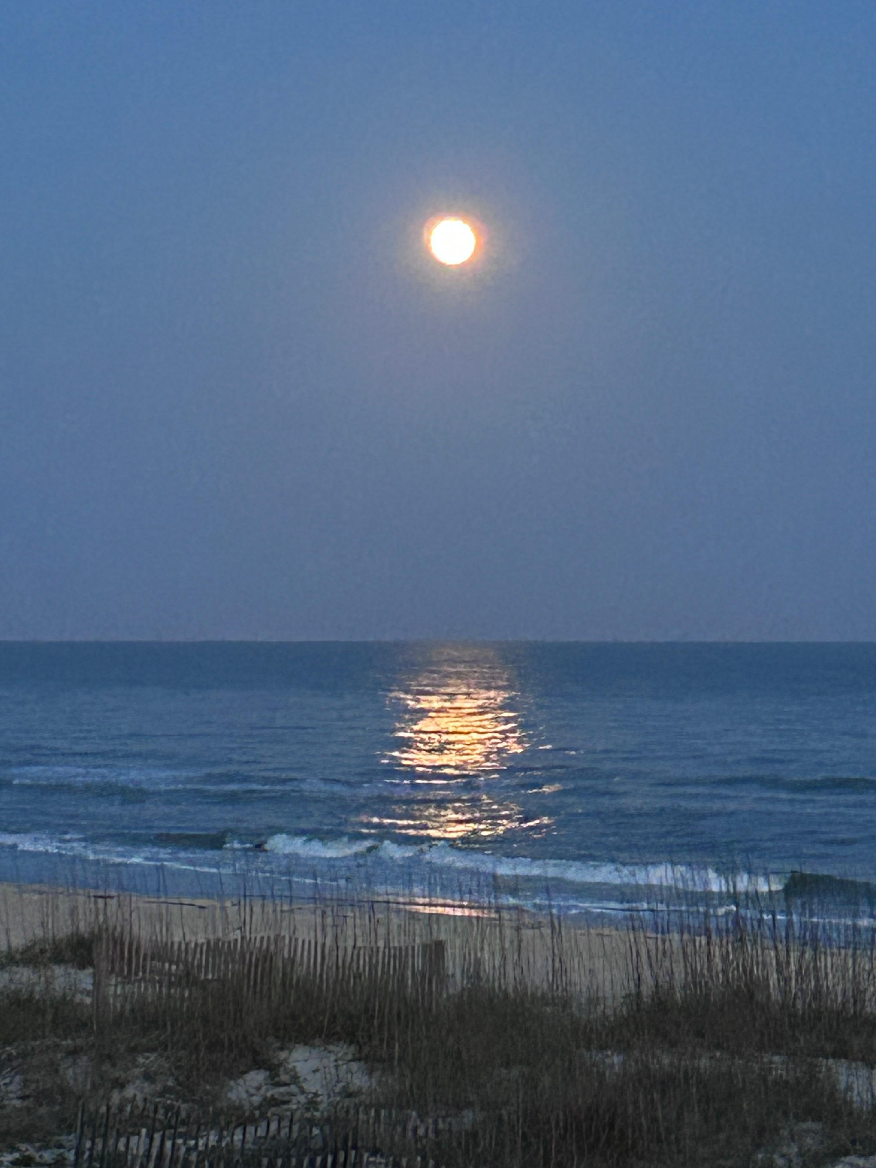 Full moon from the deck