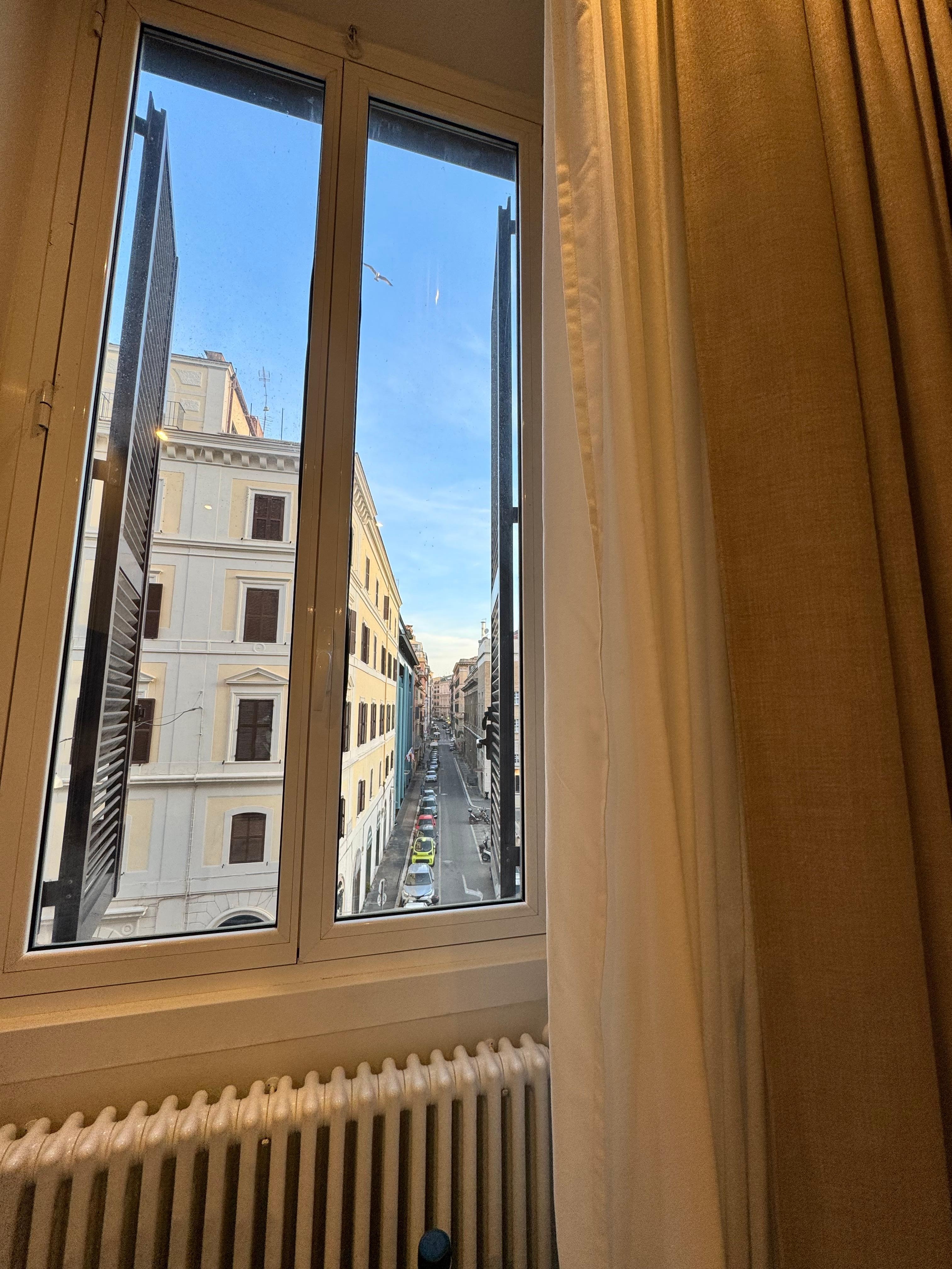 This is what you see from the window
