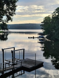 Beautiful morning on the lake.