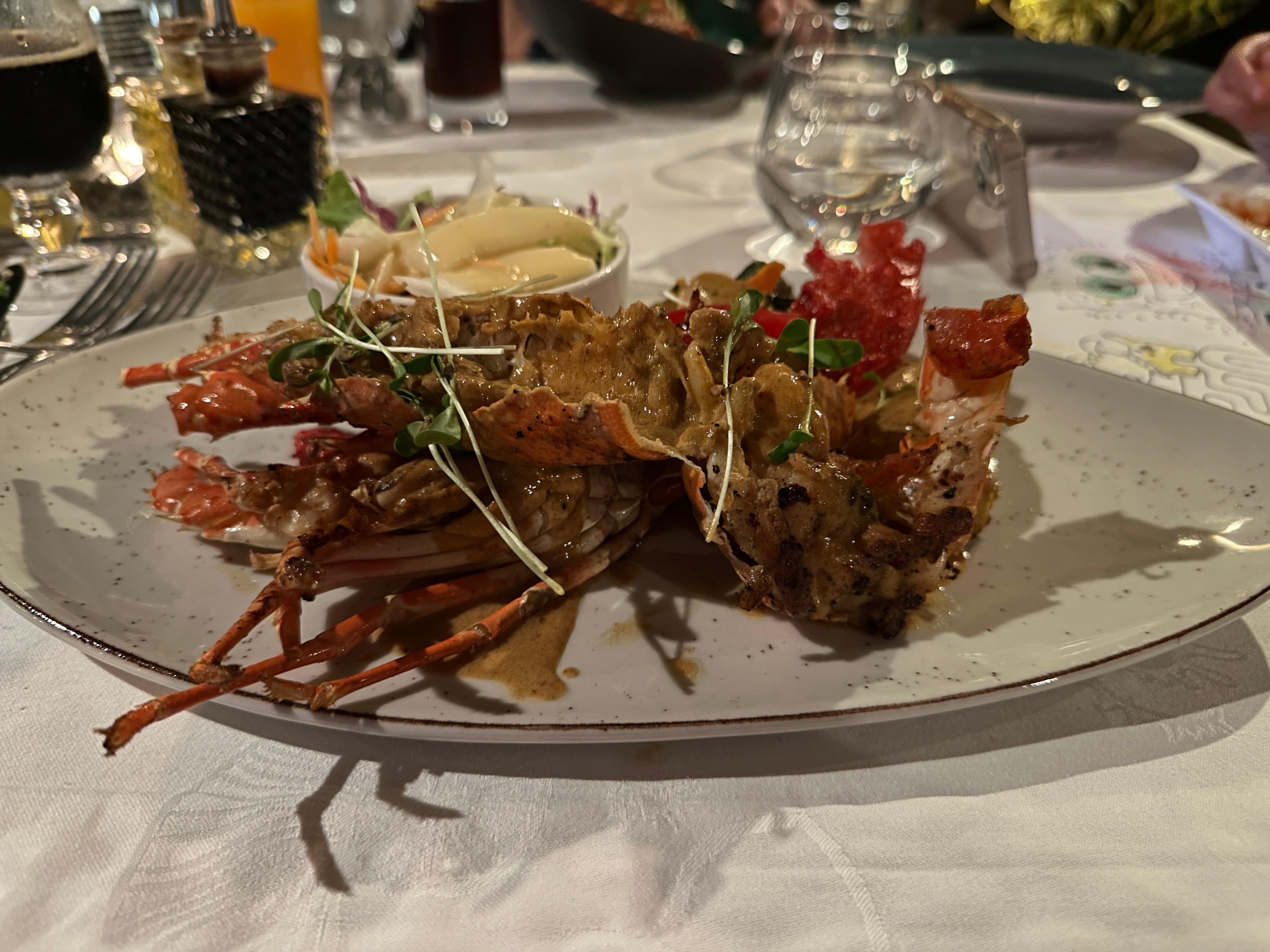 Really great food and staff at La playa, a little overpriced perhaps, as expected.