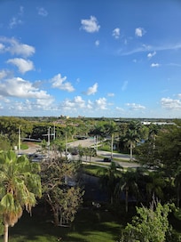 View from 7th floor of the Osprey Building.