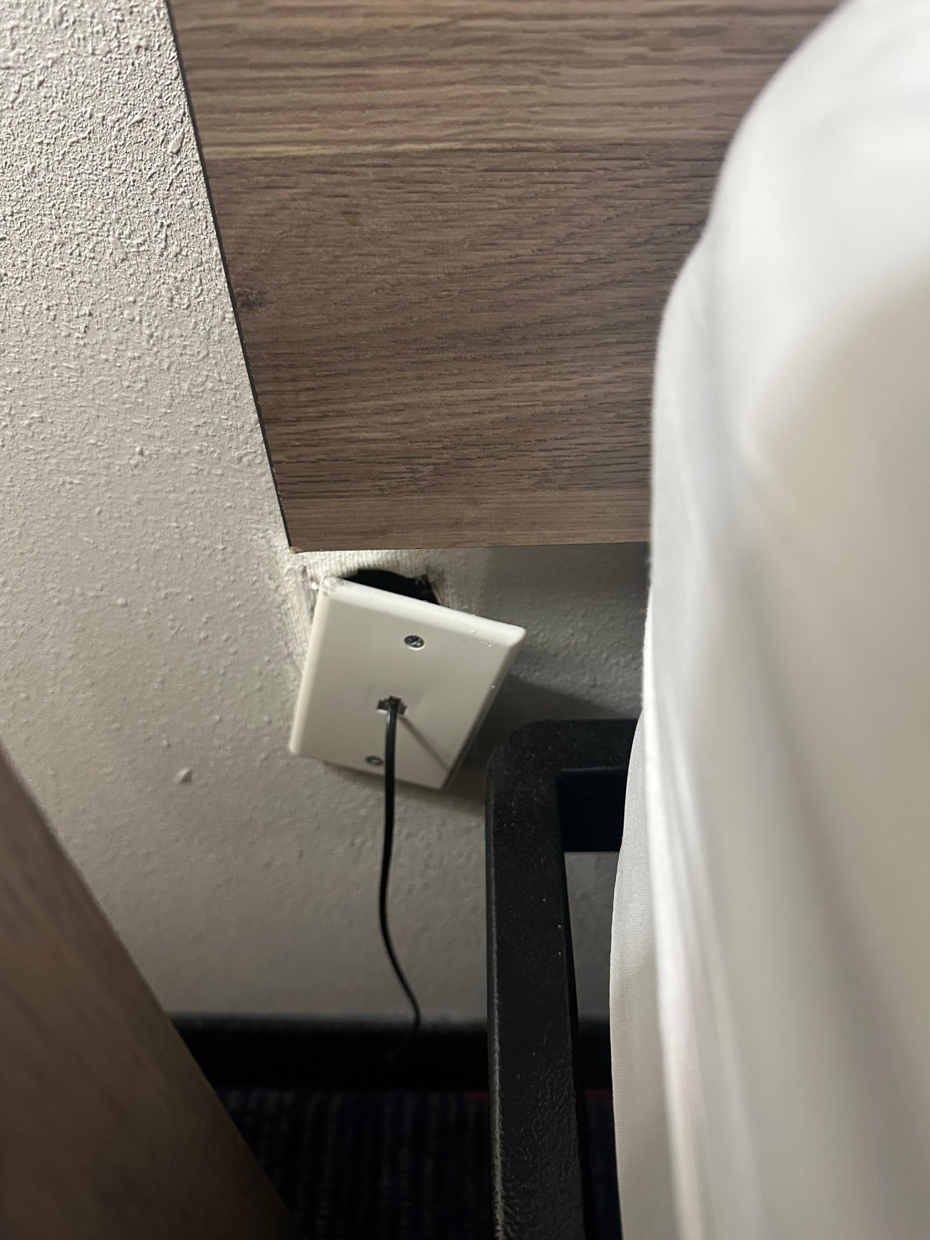 Poor maintenance, very limited outlets