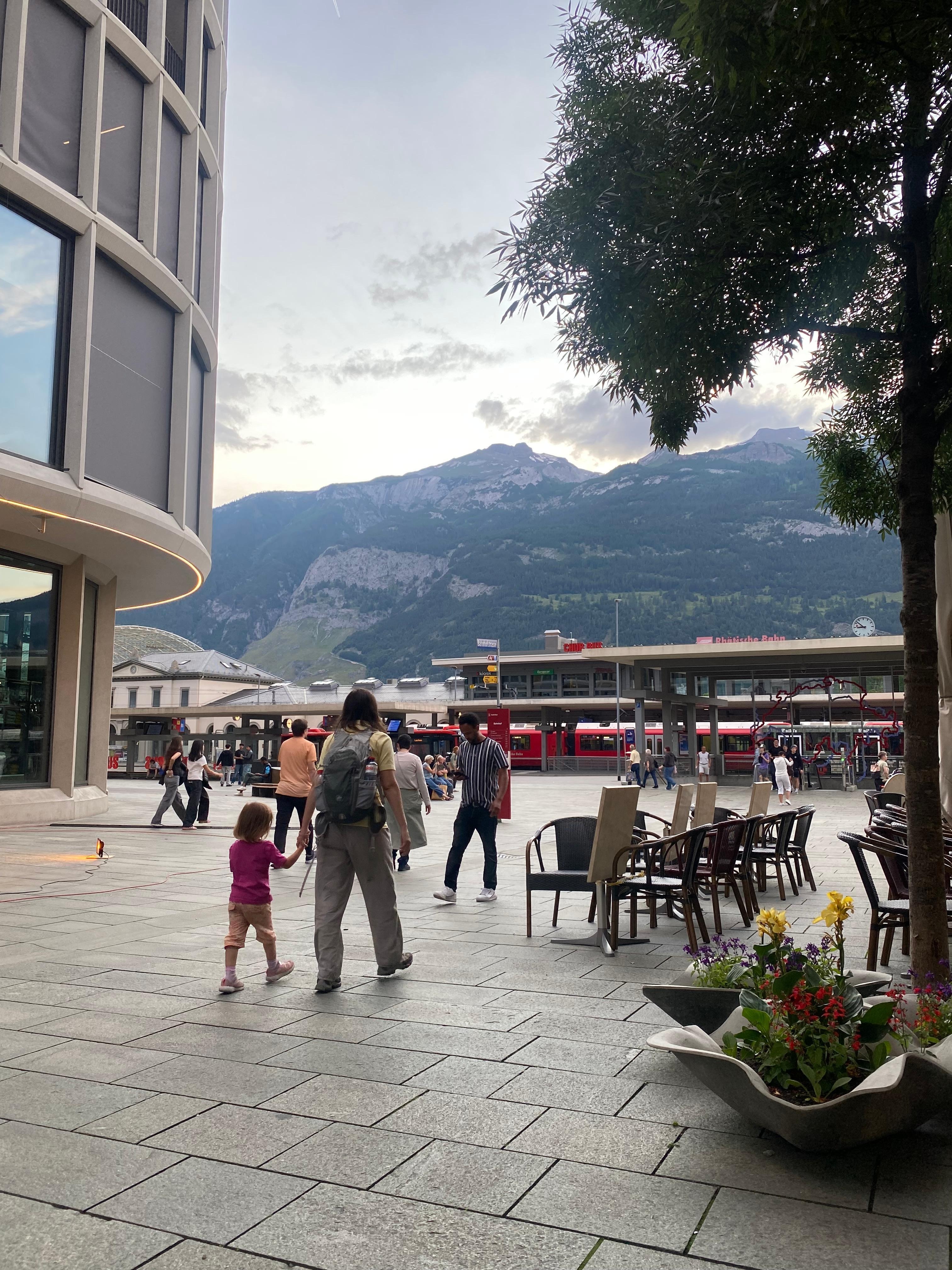 Train station close by 