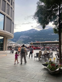 Train station close by